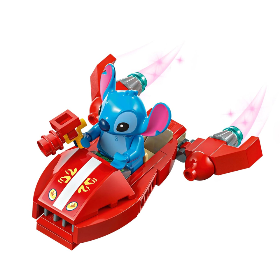 LEGO Disney Casa sulla Spiaggia di Lilo e Stitch con 5 Minifigure