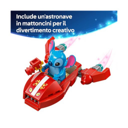 LEGO Disney Casa sulla Spiaggia di Lilo e Stitch con 5 Minifigure