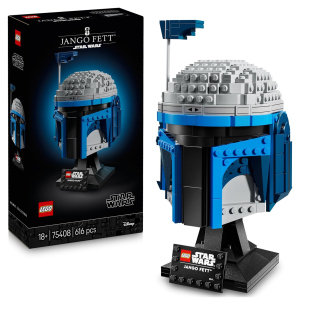 LEGO Star Wars Casco di Jango Fett 75408 – Set da Collezione per Adulti