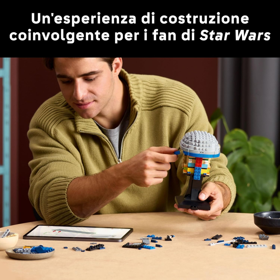 LEGO Star Wars Casco di Jango Fett 75408 – Set da Collezione per Adulti