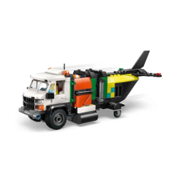 LEGO City 60505 – Set 3 in 1 Aereo, Camion e Hovercraft di Soccorso