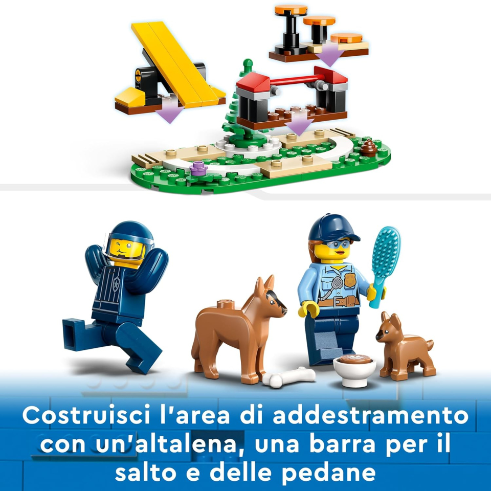 LEGO City Addestramento Cinofilo Mobile con SUV e Rimorchio