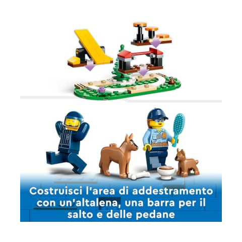 LEGO City Addestramento Cinofilo Mobile con SUV e Rimorchio