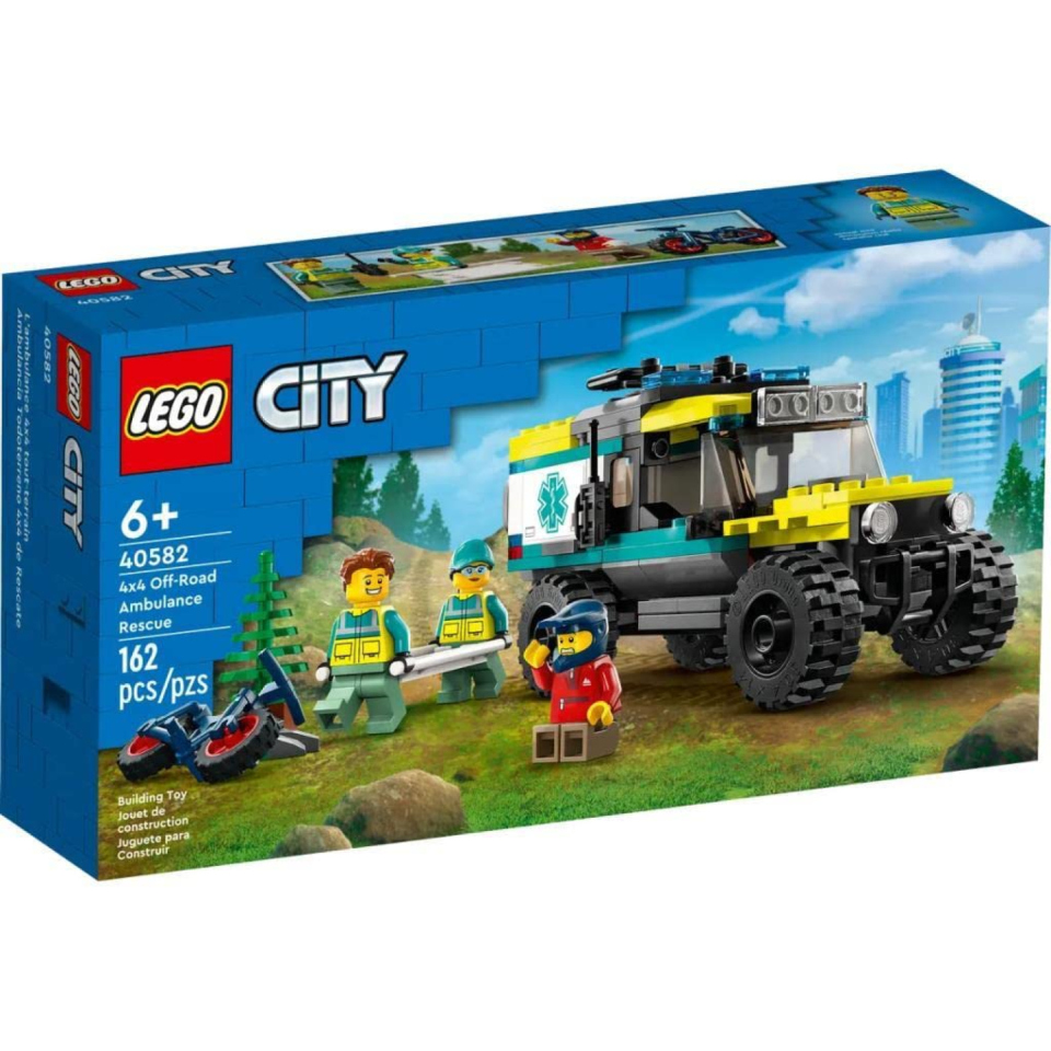 LEGO City 4x4 Ambulanza Fuoristrada – Set 40582