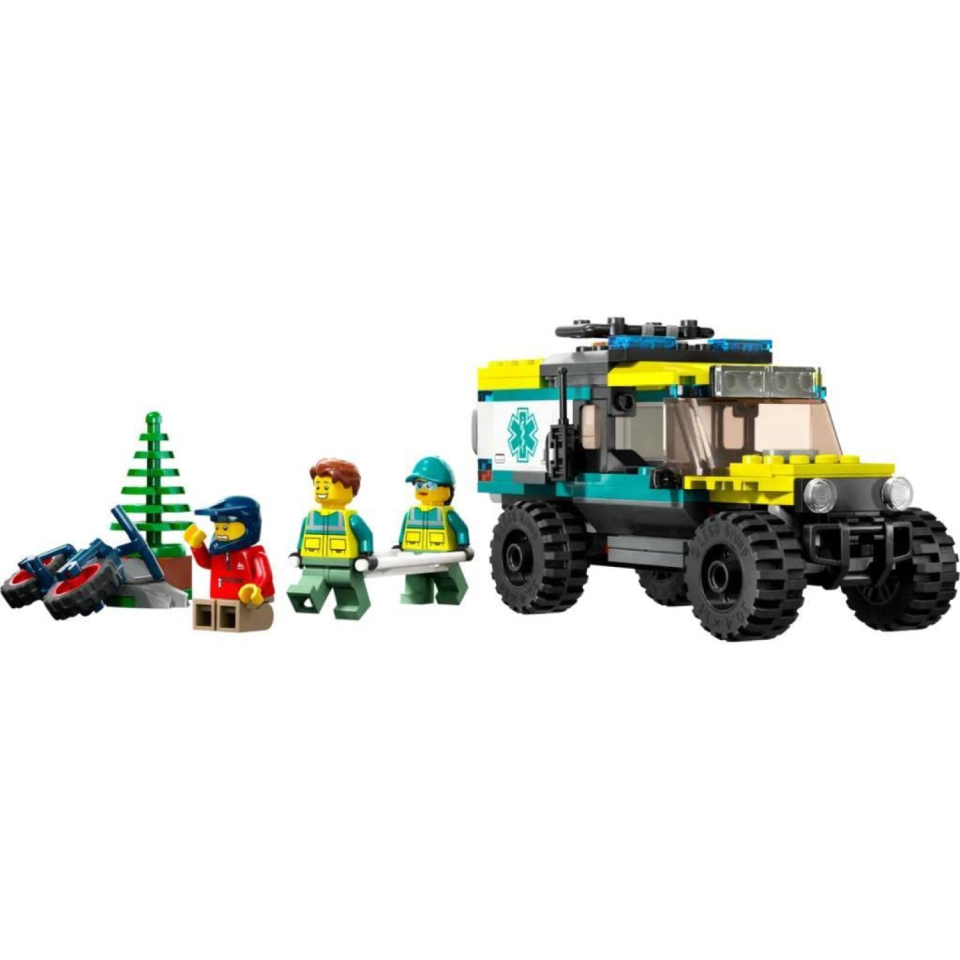 LEGO City 4x4 Ambulanza Fuoristrada – Set 40582