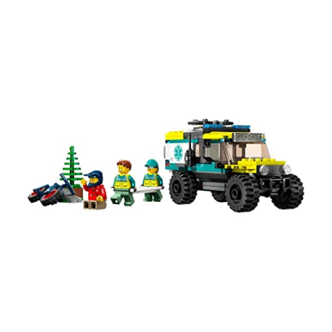 LEGO City 4x4 Ambulanza Fuoristrada – Set 40582