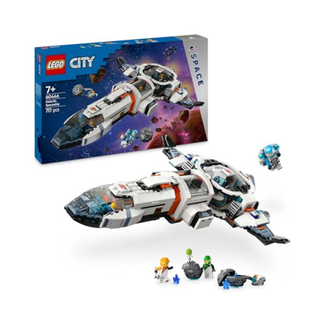 LEGO City Astronave Galattica Modulare con Minifigure e Alieno