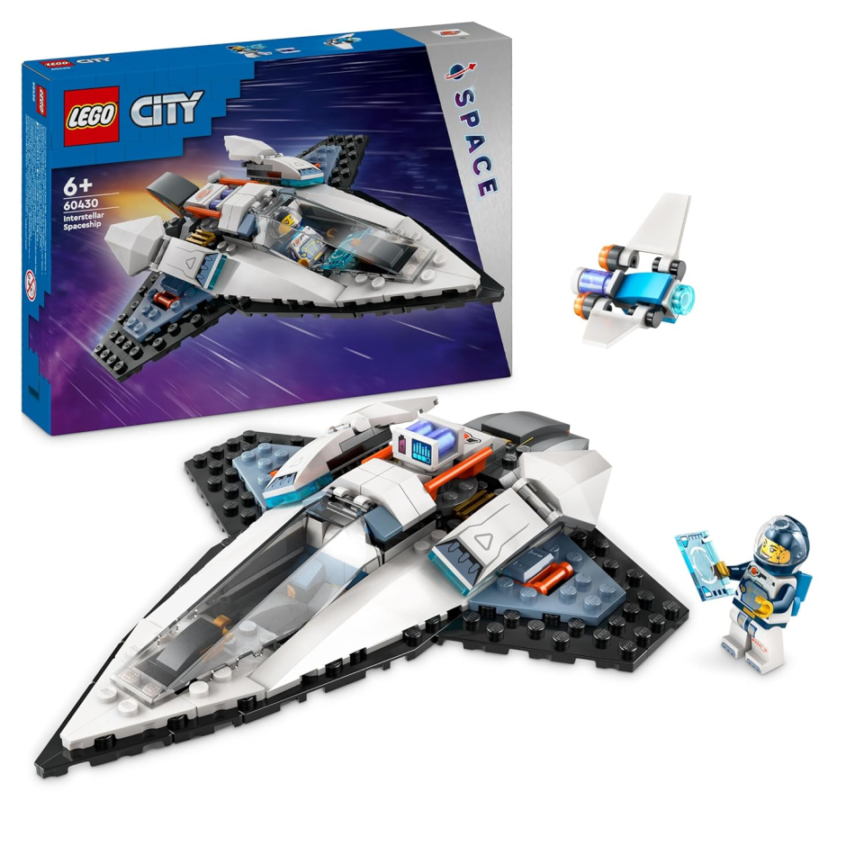 LEGO City Astronave Interstellare con Drone Robot e Minifigure