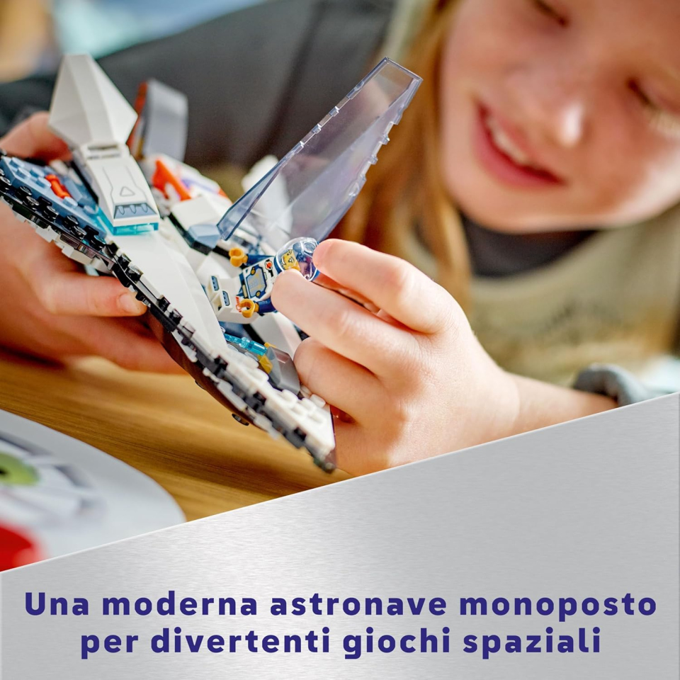 LEGO City Astronave Interstellare con Drone Robot e Minifigure