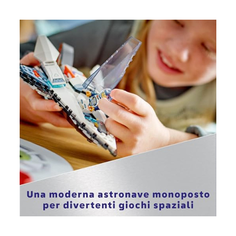 LEGO City Astronave Interstellare con Drone Robot e Minifigure