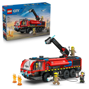 LEGO City Autopompa Aeroporto 60499 – Camion Pompieri Costruzioni