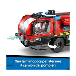 LEGO City Autopompa Aeroporto 60499 – Camion Pompieri Costruzioni