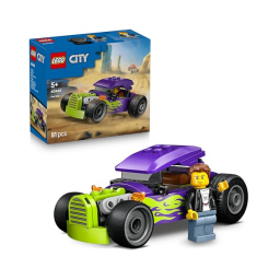 LEGO City Bolide – Set costruzioni auto da corsa con pilota