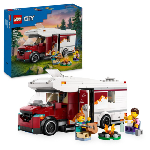 LEGO City Camper Van delle Vacanze – Set da Costruire con 3 Minifigure