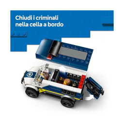 LEGO City Cellulare della Polizia 60479 – Camion con Cella e Moto