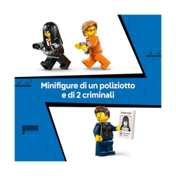 LEGO City Cellulare della Polizia 60479 – Camion con Cella e Moto