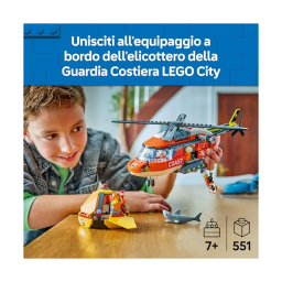 LEGO City Elicottero della Guardia Costiera 60503