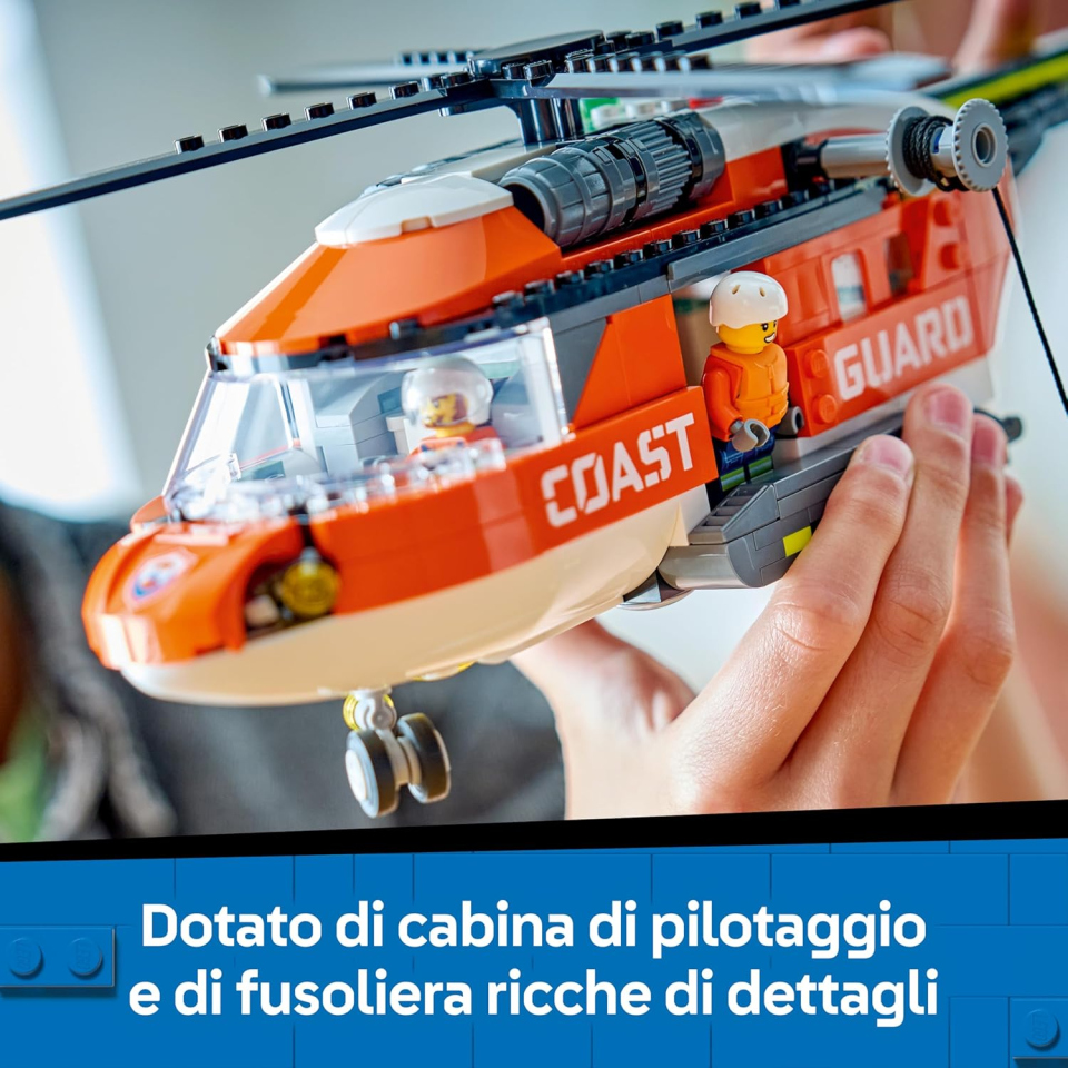 LEGO City Elicottero della Guardia Costiera 60503