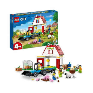 LEGO City Fienile con Trattore e Animali da Fattoria 60346