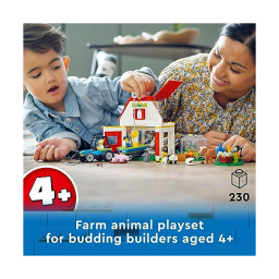 LEGO City Fienile con Trattore e Animali da Fattoria 60346