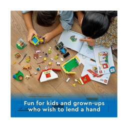 LEGO City Fienile con Trattore e Animali da Fattoria 60346