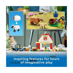 LEGO City Fienile con Trattore e Animali da Fattoria 60346