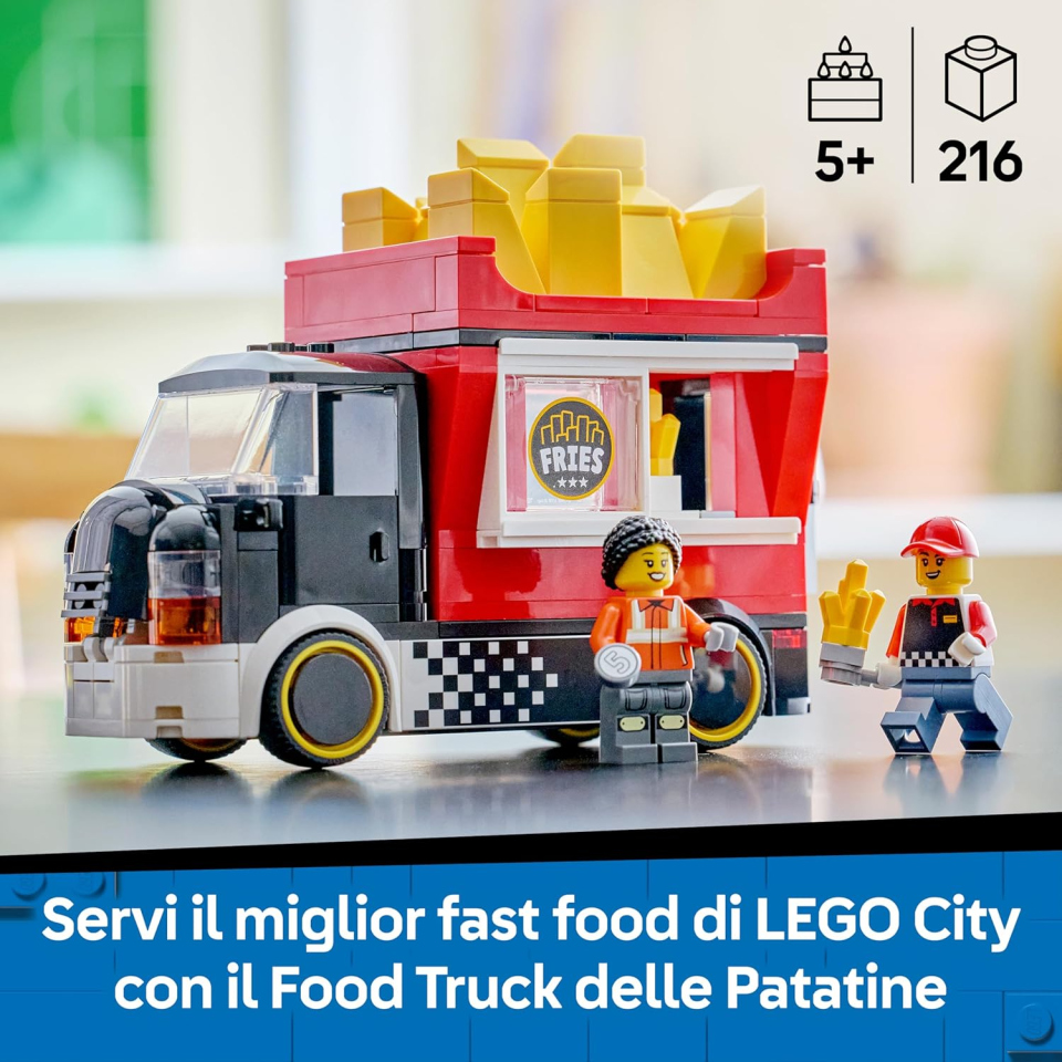 LEGO City Food Truck delle Patatine 60488