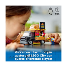 LEGO City Furgone degli Hamburger 60404