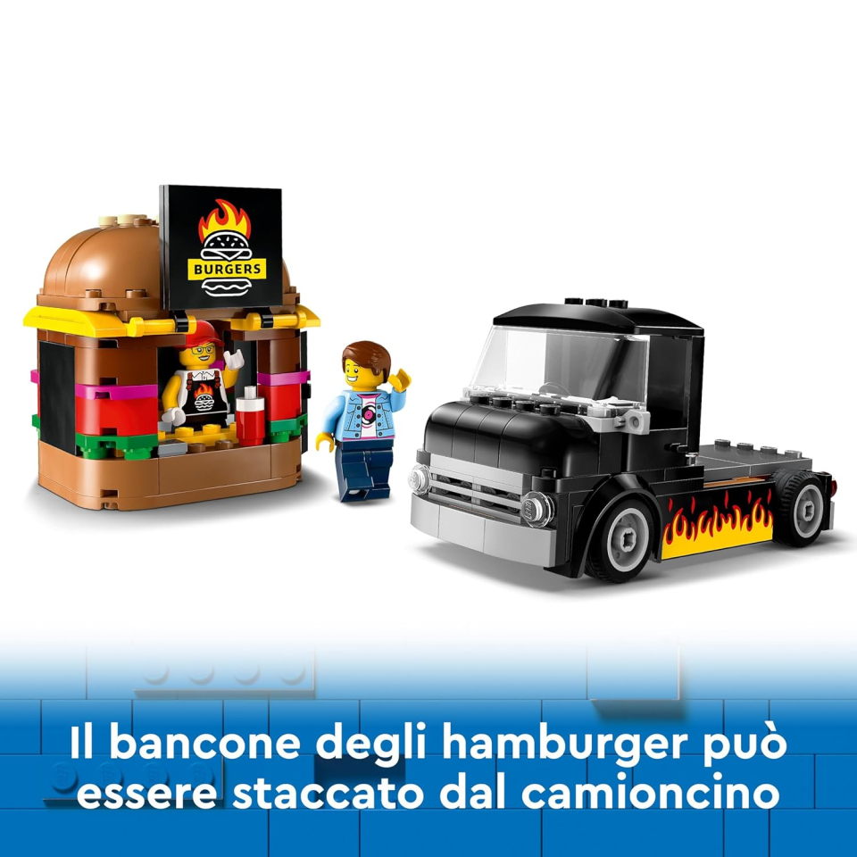 LEGO City Furgone degli Hamburger 60404