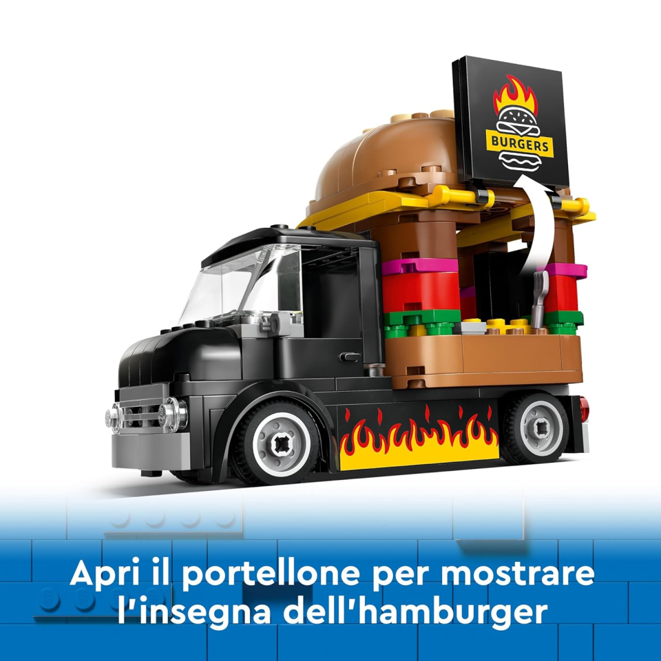 LEGO City Furgone degli Hamburger 60404