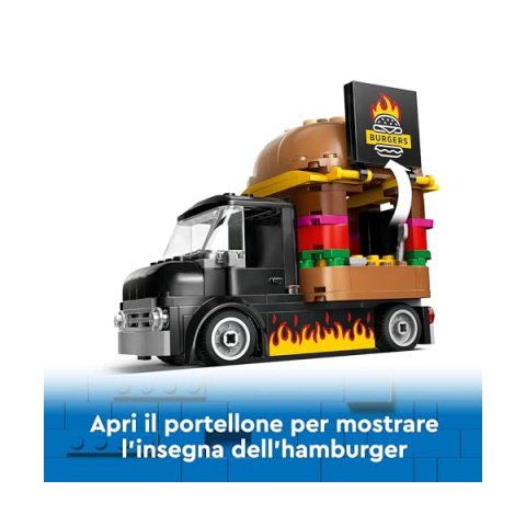 LEGO City Furgone degli Hamburger 60404