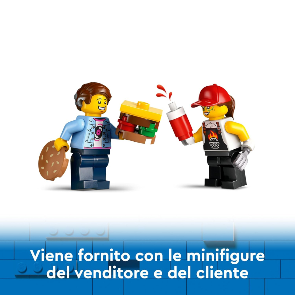 LEGO City Furgone degli Hamburger 60404