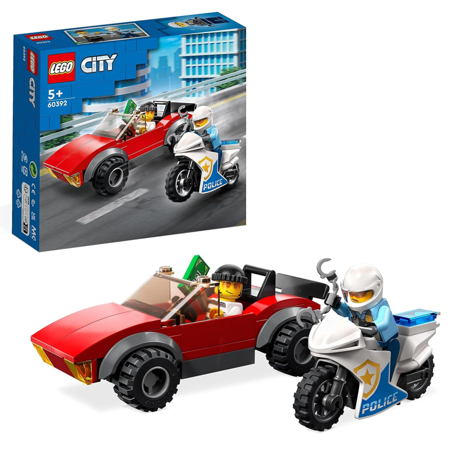 LEGO City Inseguimento Moto della Polizia 60392