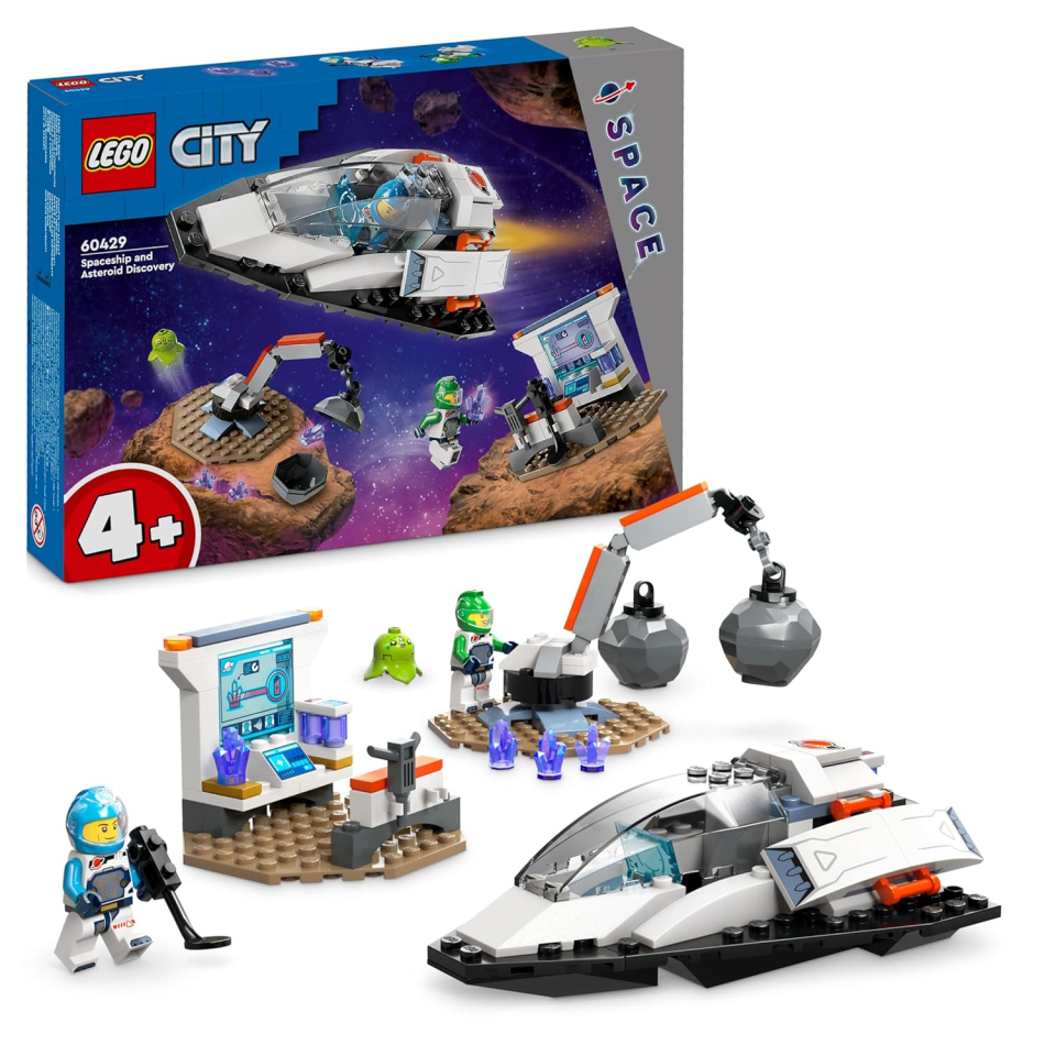 LEGO City Navetta Spaziale con Asteroide e Laboratorio