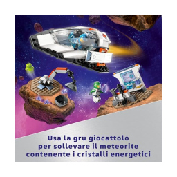 LEGO City Navetta Spaziale con Asteroide e Laboratorio