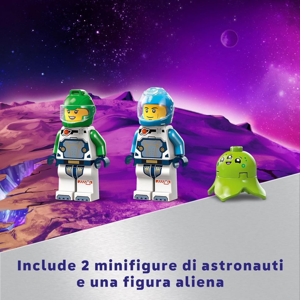 LEGO City Navetta Spaziale con Asteroide e Laboratorio