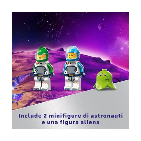 LEGO City Navetta Spaziale con Asteroide e Laboratorio
