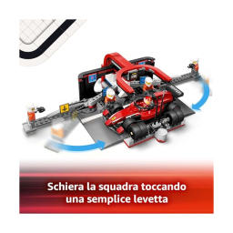 LEGO City Pit Stop Ferrari F1 con Monoposto e Meccanici