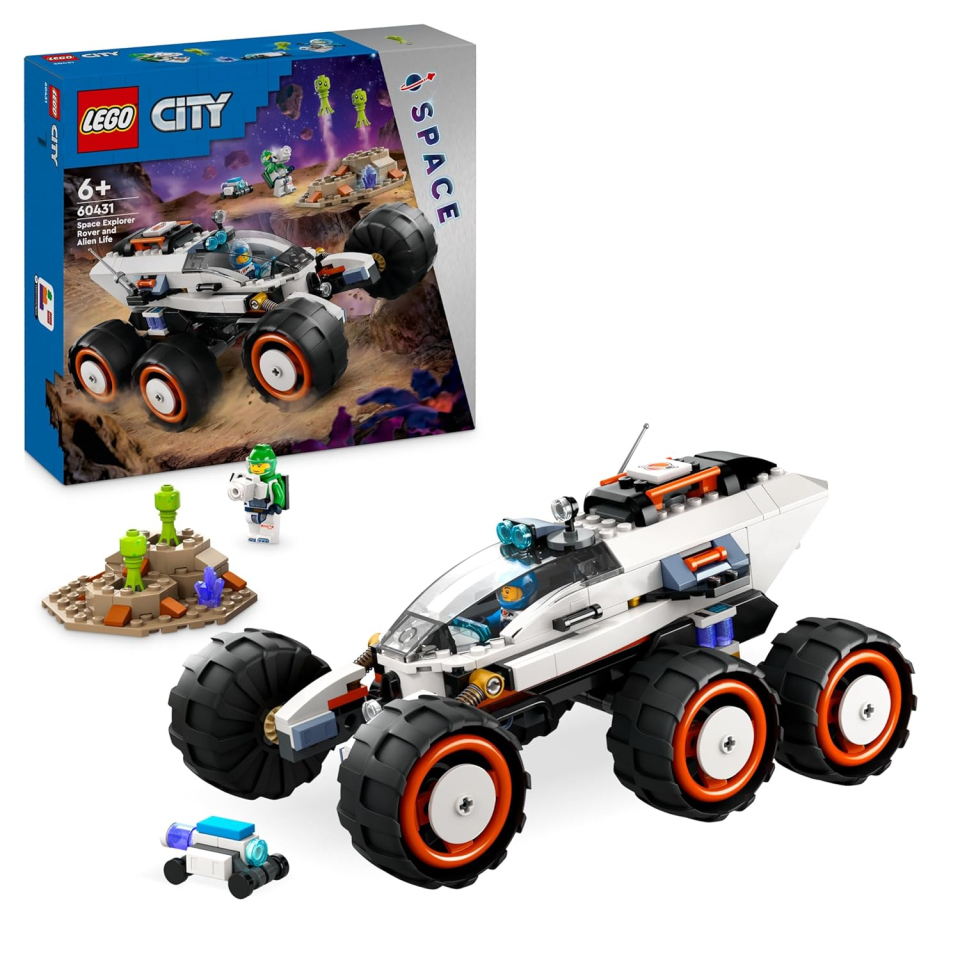 LEGO City Rover Esploratore Spaziale con Alieni e Robot