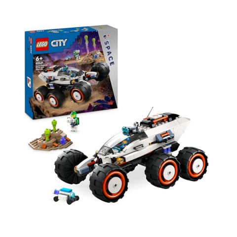 LEGO City Rover Esploratore Spaziale con Alieni e Robot
