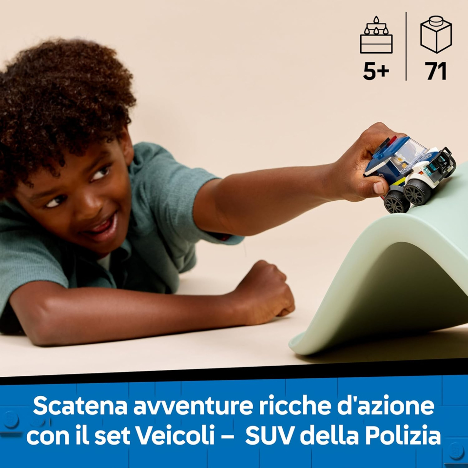LEGO City SUV della Polizia 60481