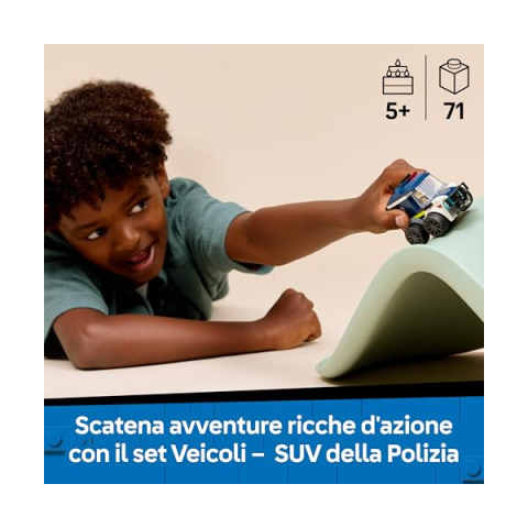 LEGO City SUV della Polizia 60481