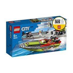 LEGO City Trasportatore di Motoscafi con Rimorchio 60254