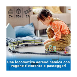 LEGO City Treno Passeggeri Espresso Telecomandato 60337