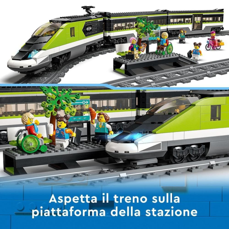 LEGO City Treno Passeggeri Espresso Telecomandato 60337