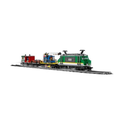 LEGO City Treno Merci Telecomandato con Binari e 6 Minifigure