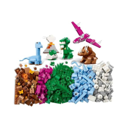 LEGO Classic Dinosauri Creativi – Set Costruzioni con T-Rex e Triceratopo
