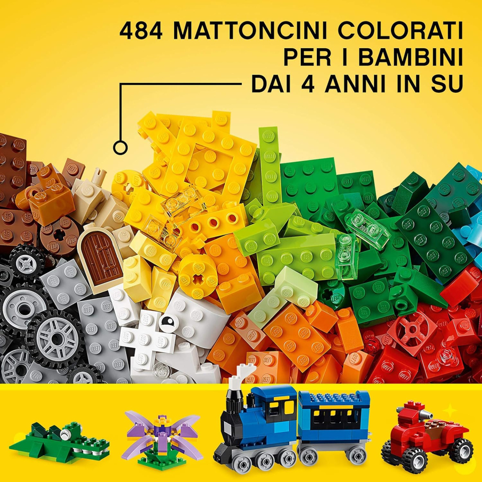 LEGO Classic Scatola Mattoncini Creativi Media 10696