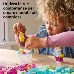 LEGO Classic Scatola Magica Trasparente 11040 - Mattoncini Creativi