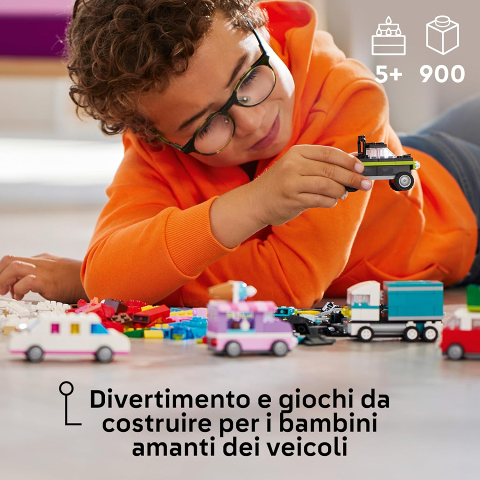 LEGO Classic Veicoli Creativi – Set Costruzioni 11036